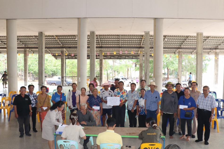 การช่วยเหลือผู้ประสบวาตภัยเมื่อวันที่ 17 เมษายน 2569 จำนวน 72 ครัวเรือน