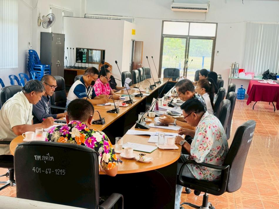 การประชุมคณะกรรมการสนับสนุนการจัดทำแผนพัฒนาเทศบาลตำบลกุดไห  ครั้งที่ 1/2569