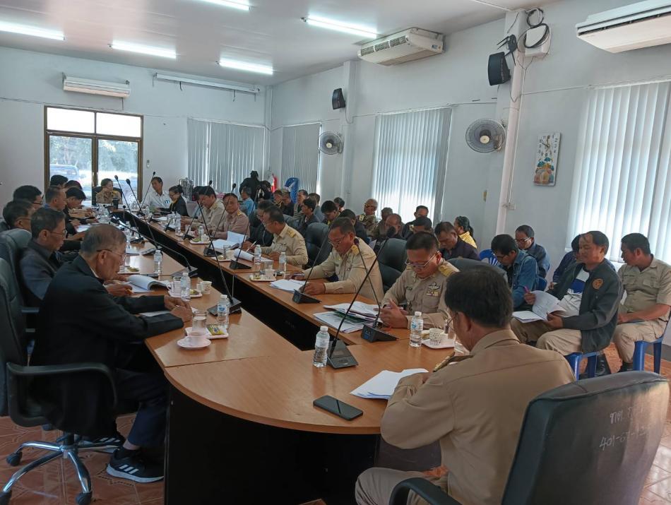 การประชุมคณะกรรมการพัฒนาเทศบาลตำบลกุดไห